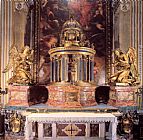 Gian Lorenzo Bernini Altar of the Cappella del Sacramento painting